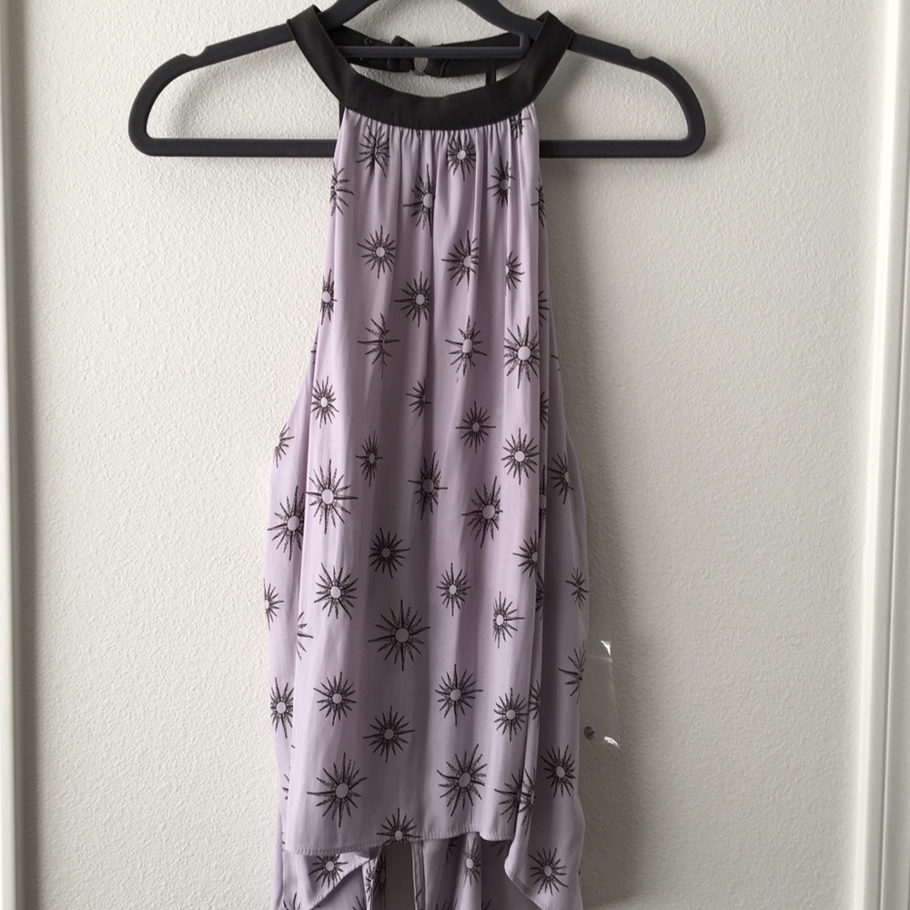 Free People Lavender Halter Top